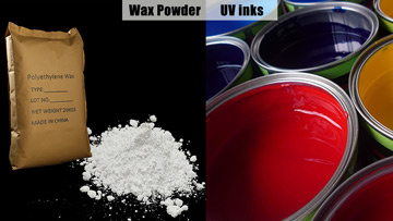 UV 잉크에서 미분화된 왁스 분말의 역할